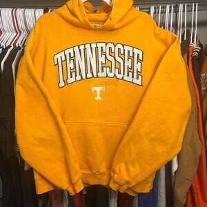 Tennessee Vols Orange Arch Logo Hoodie, J. America, Size XL